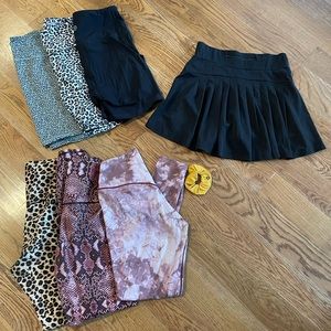 Atheisure, bundle, balance athletica, Halara, colorful koala leggings, shorts